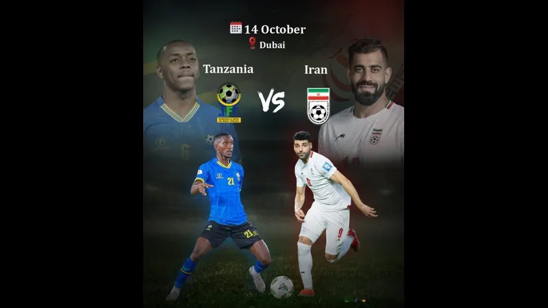 Cầu thủ Iran với một pha ghi bàn quyết định, vượt qua thủ môn Tanzania Cầu thủ Iran với một pha ghi bàn quyết định, vượt qua thủ môn Tanzania